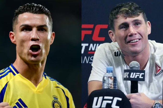 Former UFC fighter challenges Ronaldo to a fight: “He seems like a big, tough guy. I’d like to see his strength”