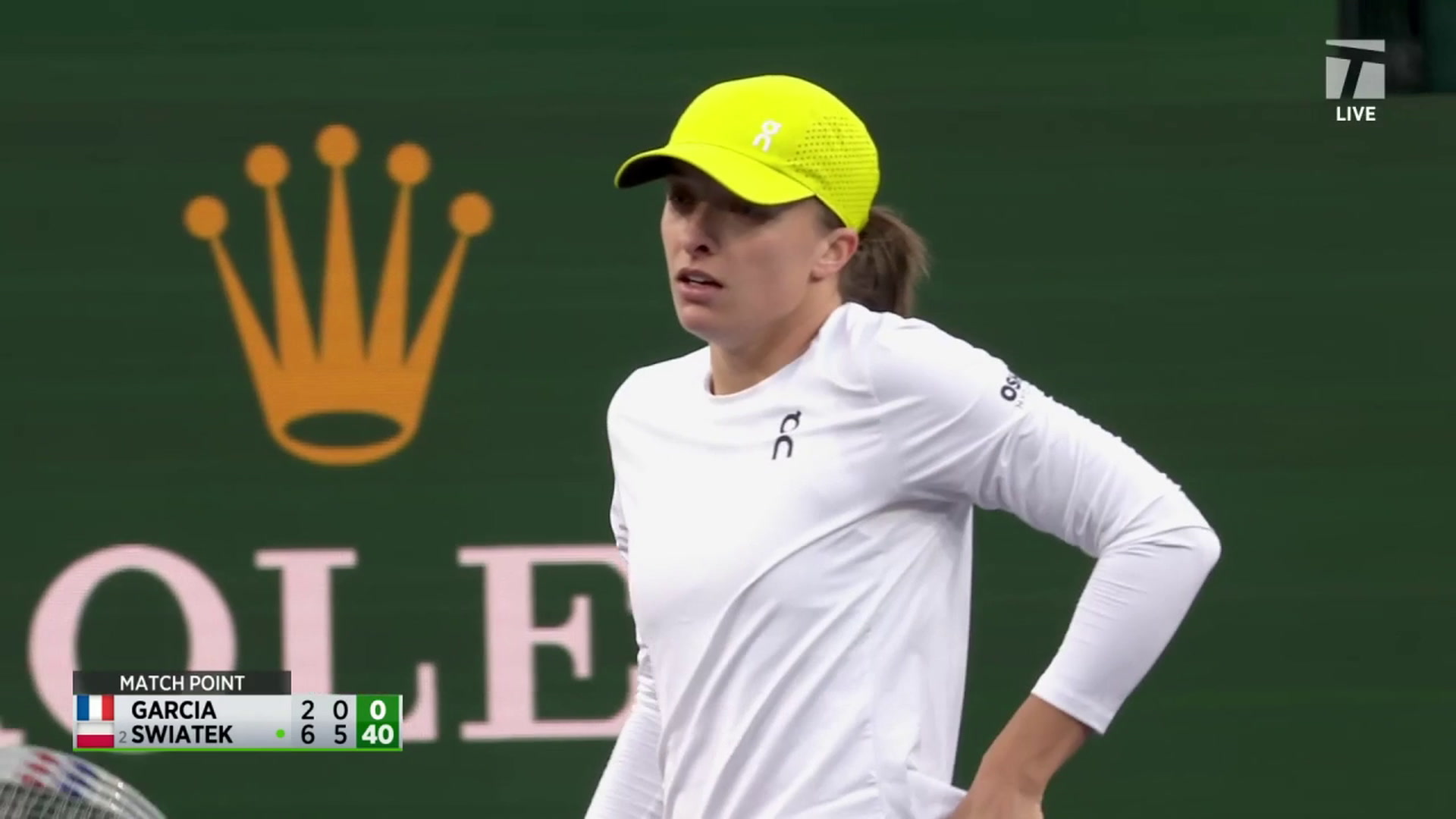 Iga Świątek załamuje się ze łzami w oczach, mówiąc: „To koniec”, po tym jak sąd zakazał jej gry w Indian Wells Open.