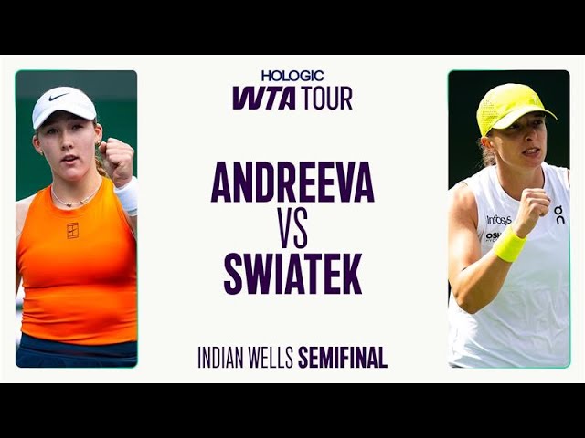 M. Andreeva pokonała Igę Swiatek w półfinale Indian Wells. W odpowiedzi, Swiatek powiedział: “Zobowiążę się…”