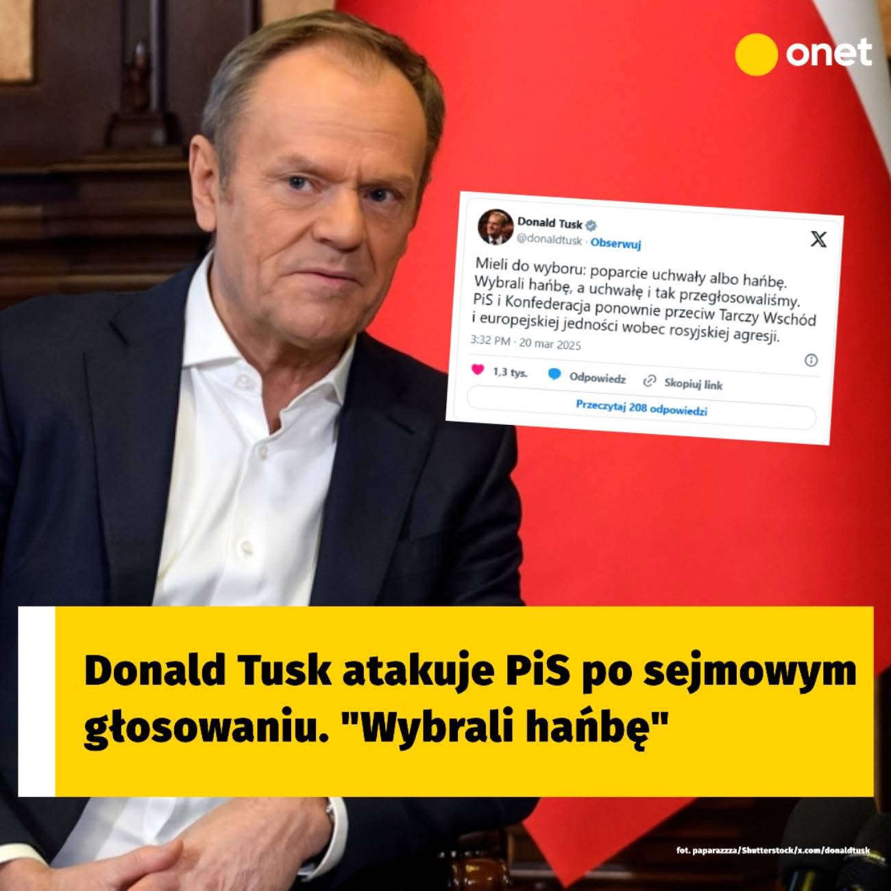 Premier skomentował głosowanie posłów PiS i Konfederacji. Szczegóły ➡️➡️