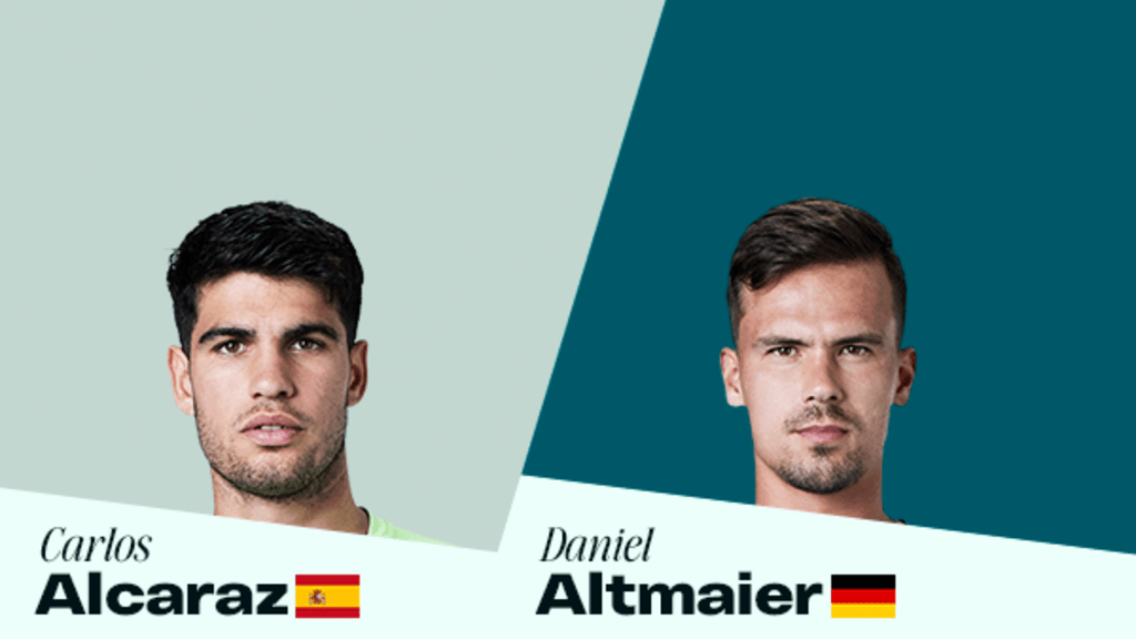 “Estoy listo para destruirte hoy. Voy a eliminarte del Masters de Montecarlo,” dijo Carlos Alcaraz a Daniel Altmaier.
