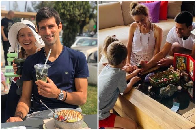 ✨ „Večna Ljubav: Novak Đoković i Jelena Proslavljaju Još Jednu Godinu Braka sa Svojom Porodicom”