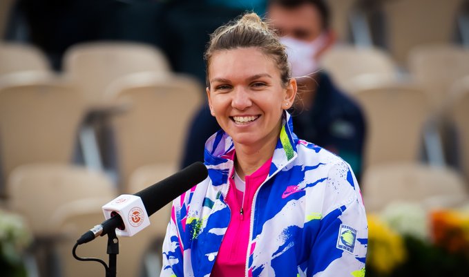 „Sunt fericită să te am ca femeie în viața mea. Ești îngerul lumii mele — fără tine nu sunt nimic”, spune Simona Halep.